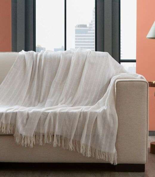 Image_Manta Para Sofá 1,70m x 1,50m Genova Adomes Bege