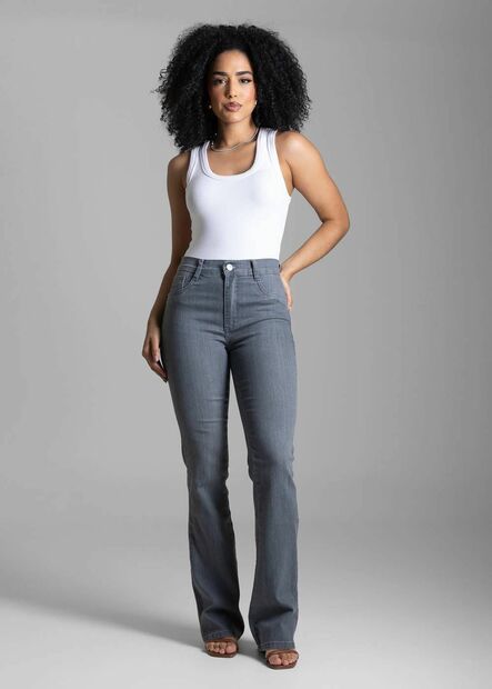 Calça Sarja Sawary Boot Cut - 282756