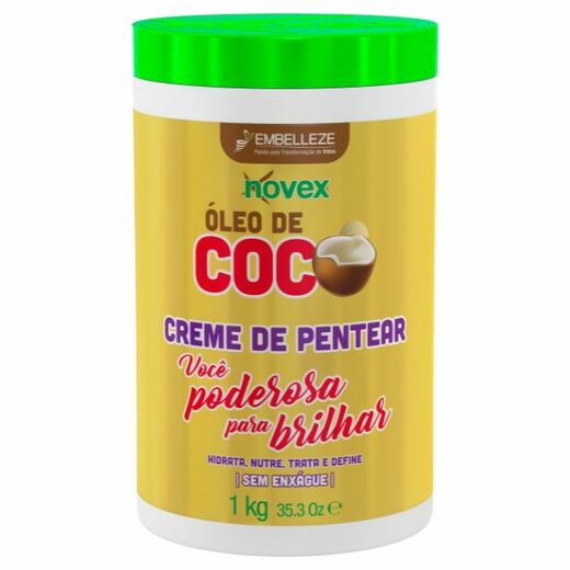 Image_Creme Para Pentear Novex 1 Kg Óleo De Coco