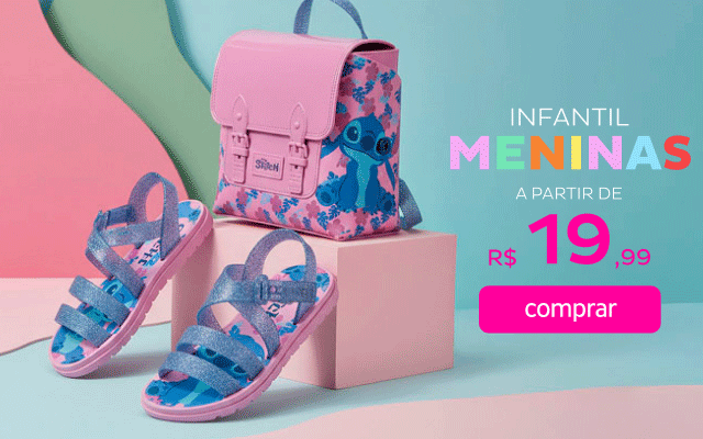 Calçados Infantis - para Meninas a partir de R$19,99