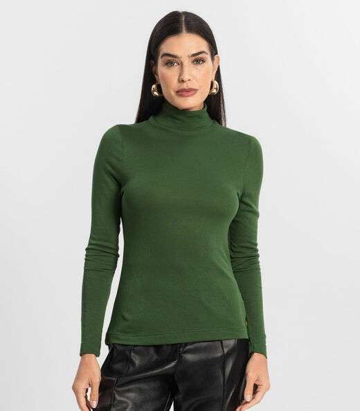 Blusa Feminina Manga Longa Endless Verde