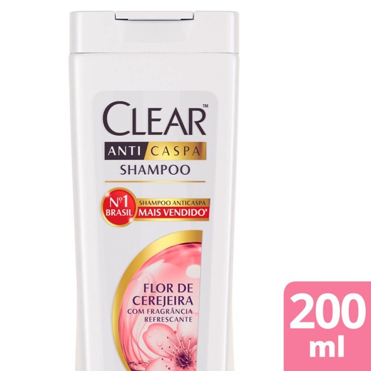 Image_Shampoo Clear Anticaspa Flor de Cerejeira 200ml