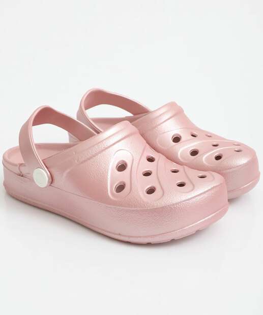 Sandália Babuche Infantil Meleve Rosa