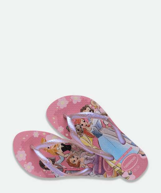 Chinelo Havaianas Infantil Princesas 