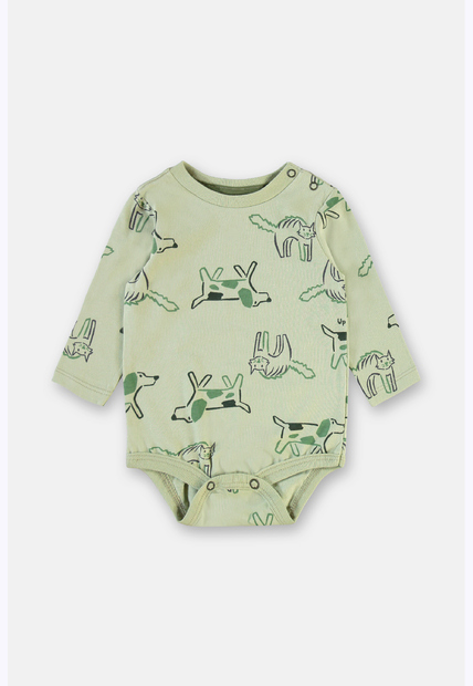 Conjunto Bebê Body Estampado Up Baby