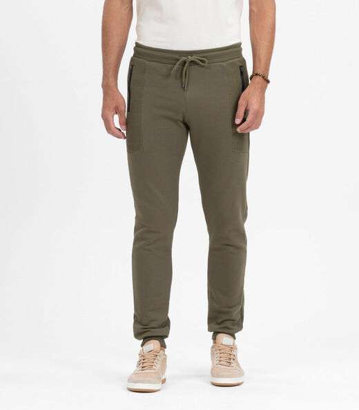 Calça Masculina Em Moletinho Diametro Verde