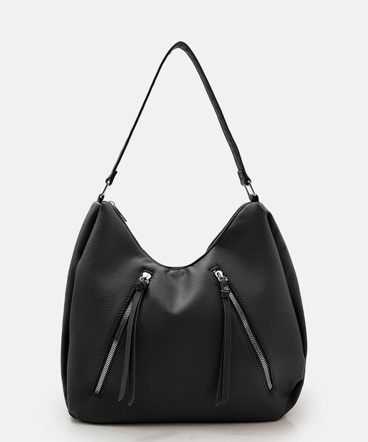 Bolsa De Ombro Tote Feminina Marisa Preto