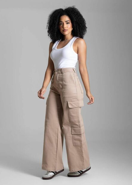 Cal?a Sarja Sawary Wide Leg Petit - 282418