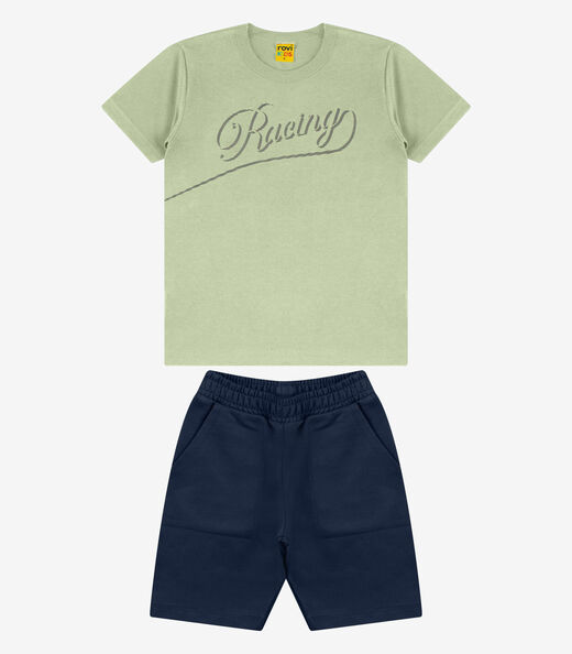 Image_Conjunto Camiseta com Bermuda Menino Rovi Kids Verde