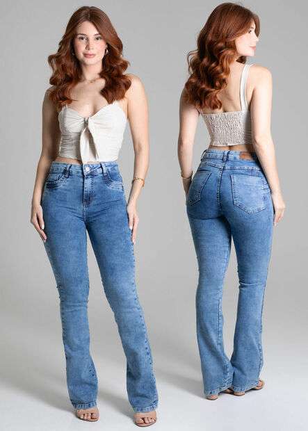 Calça Jeans Sawary Boot Cut  - 278013