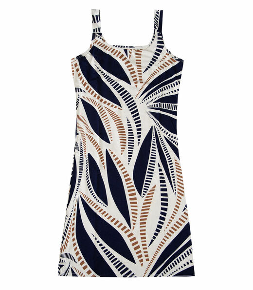 Vestido Feminino em Viscotorcion Infinita Cor Bege