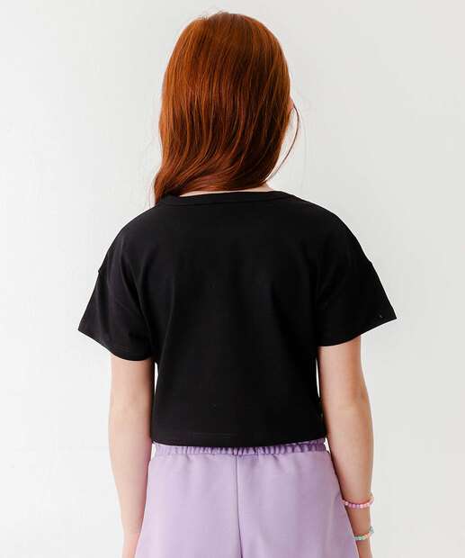 Blusa Infantil Angel Stitch Disney Tam 4 a 10