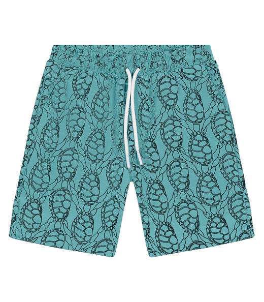 Bermuda Infantil Em Microfibra Trick Nick Azul