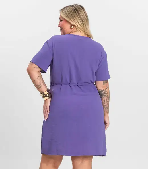 Vestido Infinita Cor Roxo