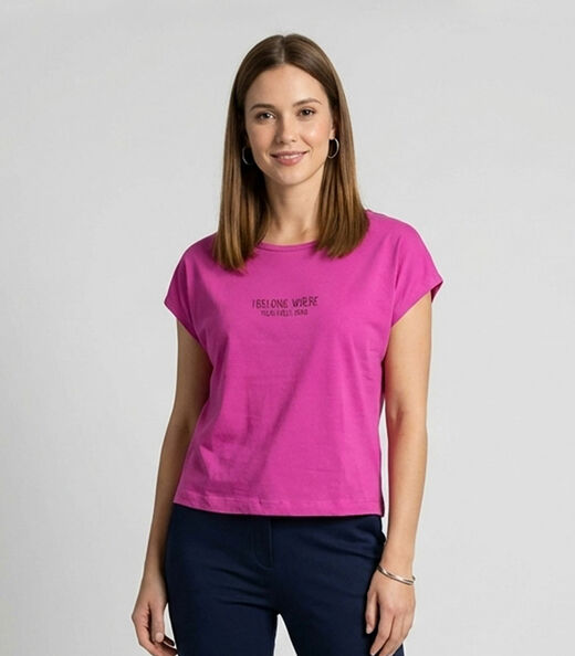 Image_Blusa Feminina Com Estampa Localizada Infinita Cor Rosa