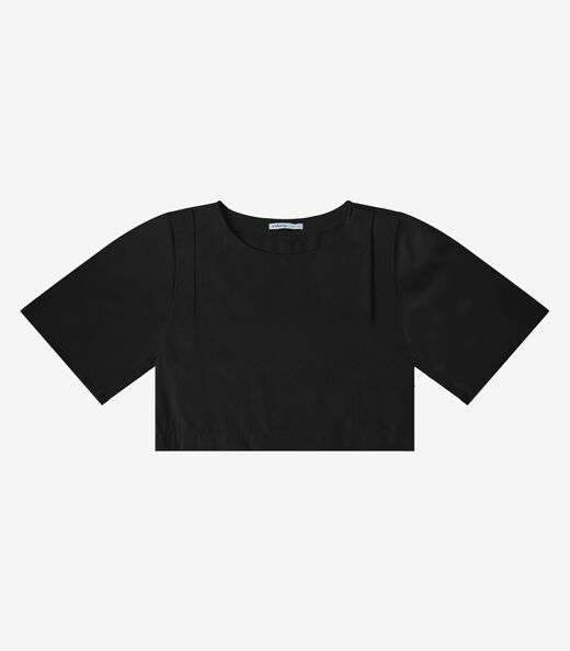 Blusa Feminina  Alfaiataria Endless Preto