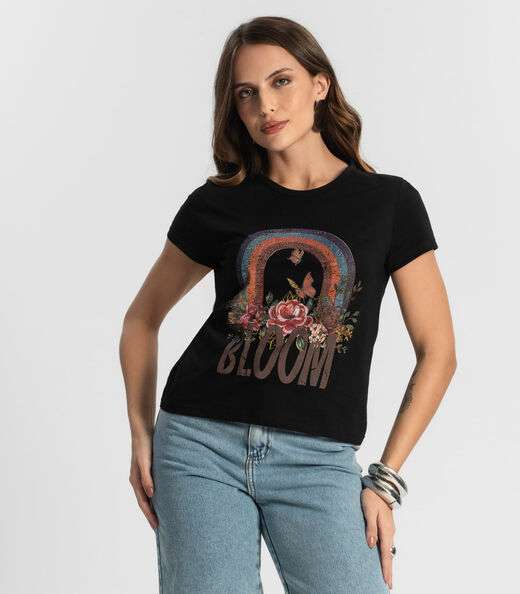 Image_Blusa Baby Look Feminina Estampada Select Preto