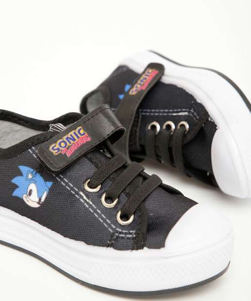 Tênis Infantil Casual Estampa Sonic