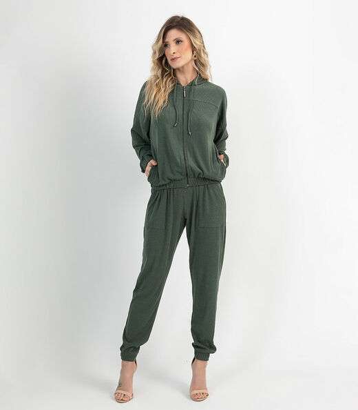 Calça Jogger Feminina Comfy Endless Verde