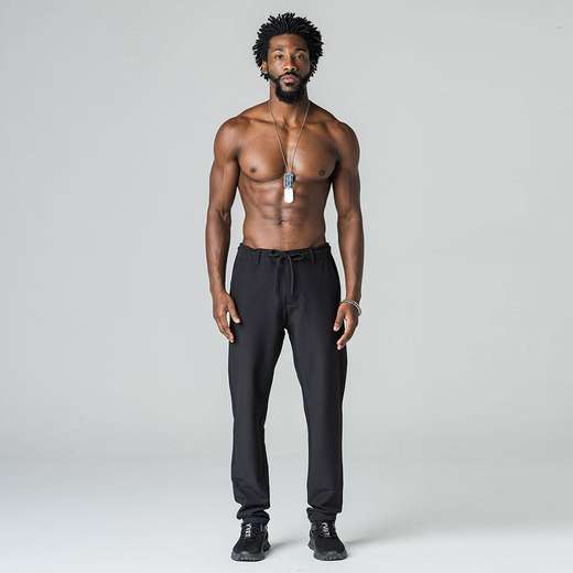 Image_Calça Poliéster com Bolsos de Faca e Cordão RSX