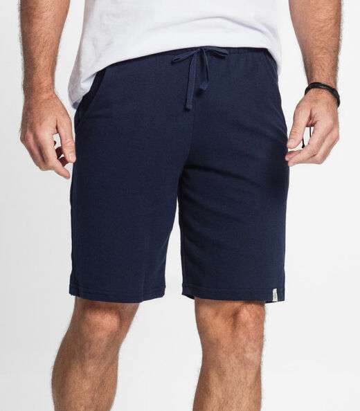 Bermuda Moletom Masculina Select Azul