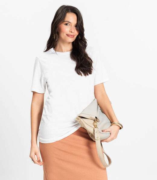 Image_Camiseta Básica Unissex Rovitex Branco