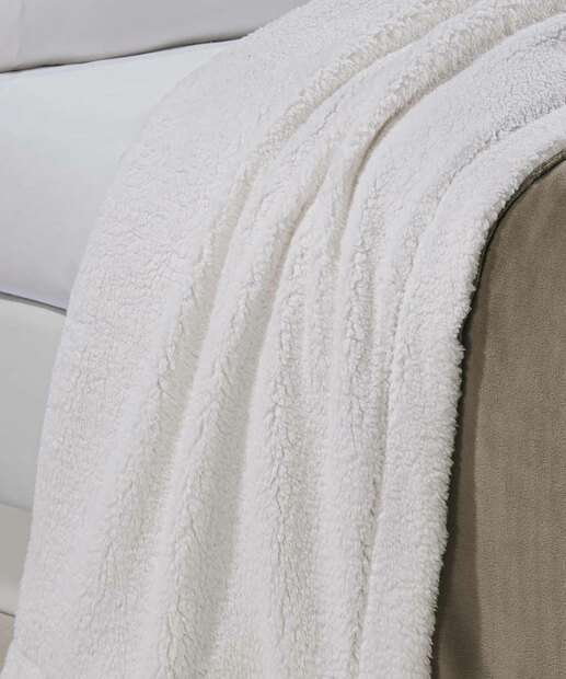 Manta Solteiro Lisa Fleece Andreza 1 Peça 