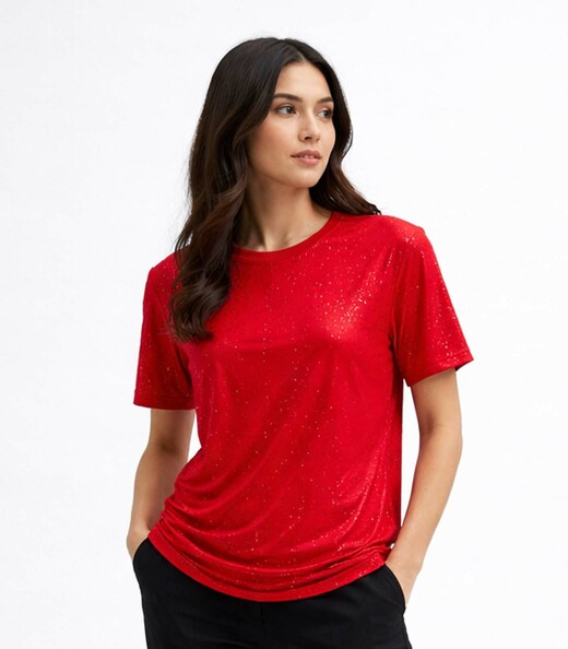 Image_Camiseta Feminina B?sica Infinita Cor Vermelho