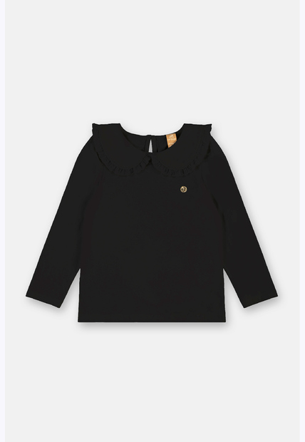 Blusa Infantil Gola Renda Up Baby
