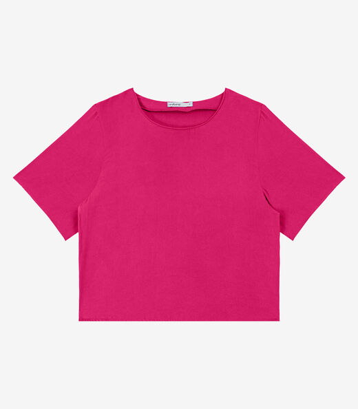 Blusa Viscose Double Feminina Endless Rosa