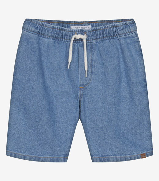 Image_Bermuda Infantil Jeans Com Elastico Trick Nick Azul