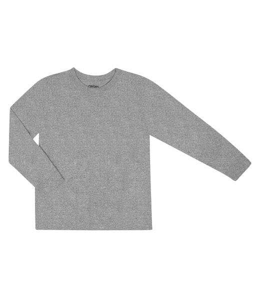 Image_Camiseta Manga Longa Básica Rovitex Kids Cinza