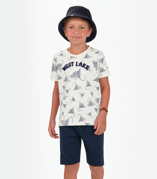 Image_Conjuto Menino Trick Nick Camiseta Com Bermuda Bege