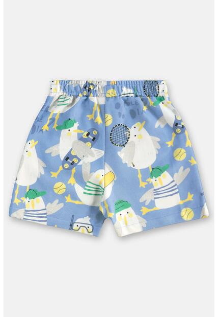 Conjunto Menino Camiseta e Short Três e Já