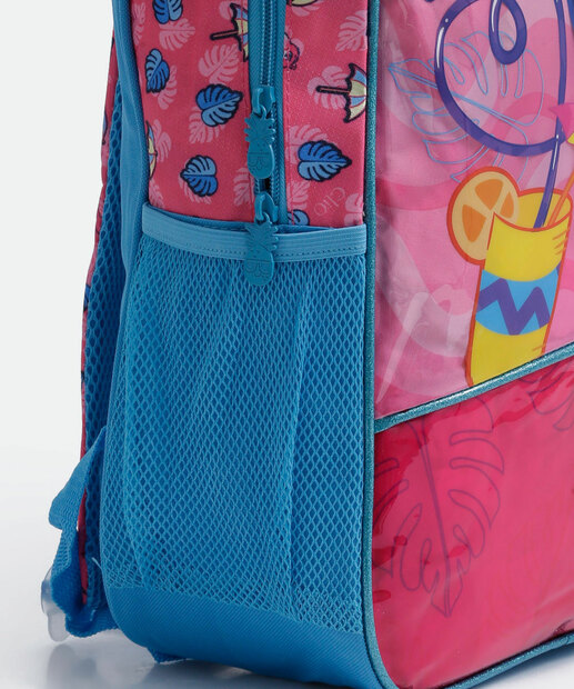  Mochila Infantil Escolar Estampa Flamingo Clio 