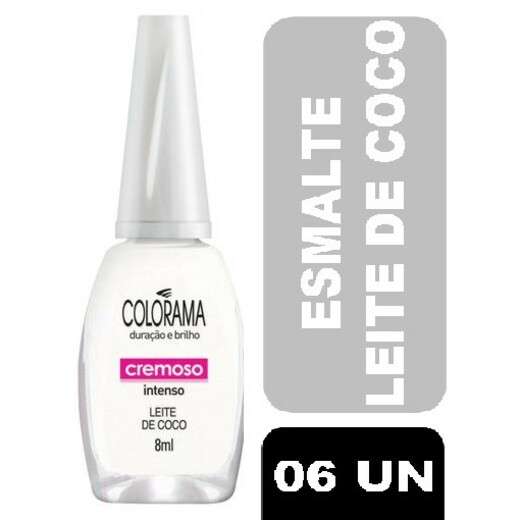 Image_Esmalte Colorama Cremoso Leite de Côco 8ml