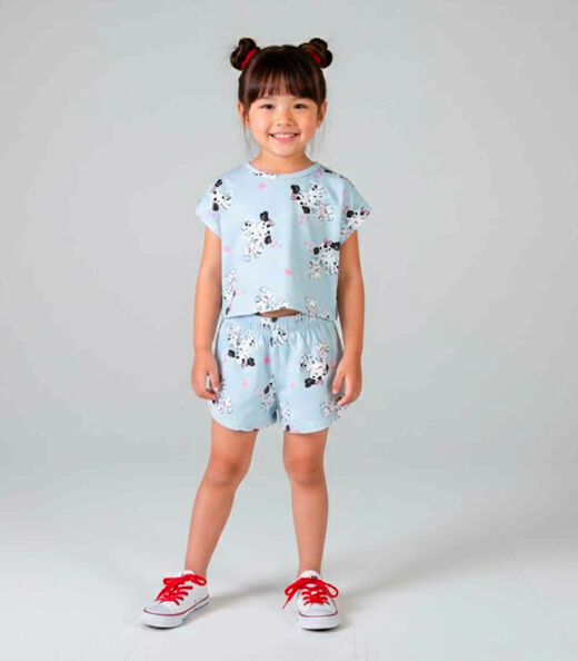 Image_Conjunto Infantil Feminino Short E Blusa Select Azul