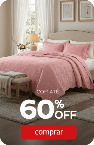 Tudo pra sua casa Com até 60%