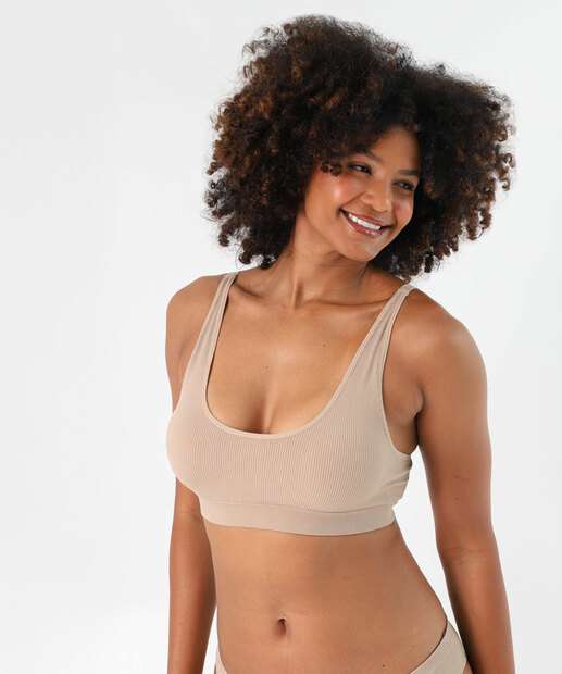 Image_Sutiã Top Sem Bojo Canelado Alças Largas Marisa 