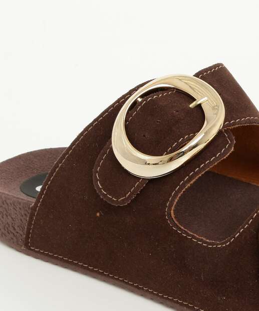 Rasteirinha Feminina Birken Nobuck Marisa