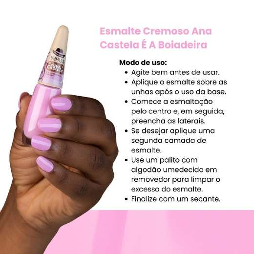 Esmalte Cremoso E A Boiadeira Ana Castela Impala Manicure