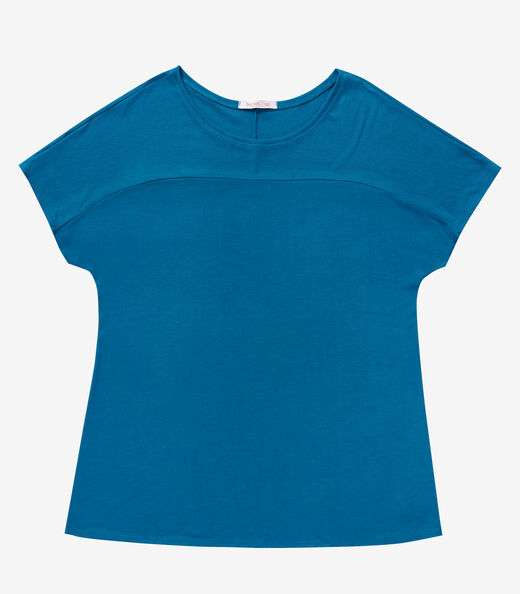 Image_Blusa Visco Tricot Plus Size Secret Glam Azul