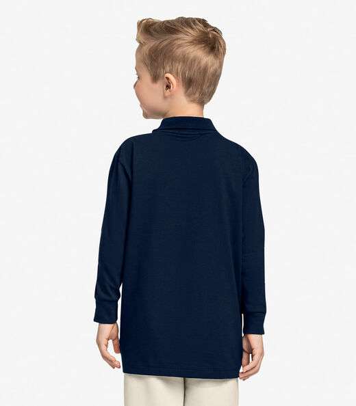 Polo Infantil Masculino Trick Nick Azul