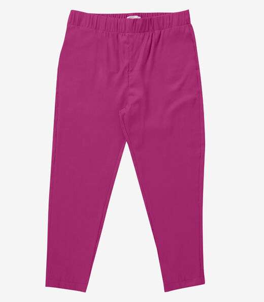 Calça Tecido Favo Plus Size Secret Glam Roxo