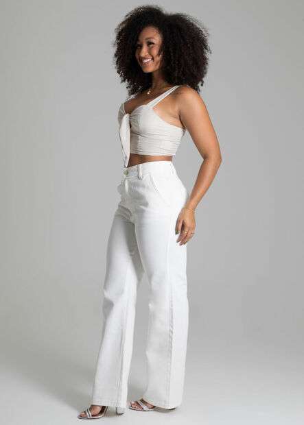 Calça Sarja Sawary Reta - 278618