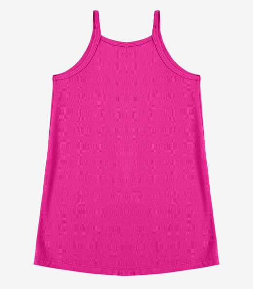 Vestido Infantil com Alças Select Rosa