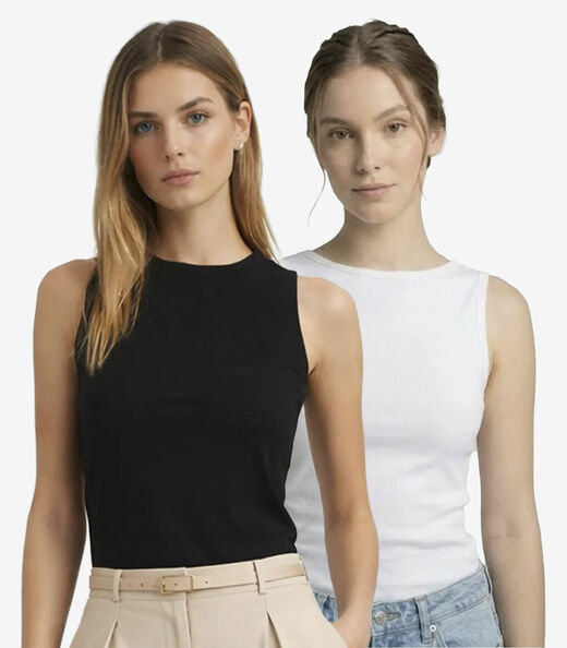 Image_Kit 2 Regatas Femininas Decote Nas Costas Infinita Cor Sortidas