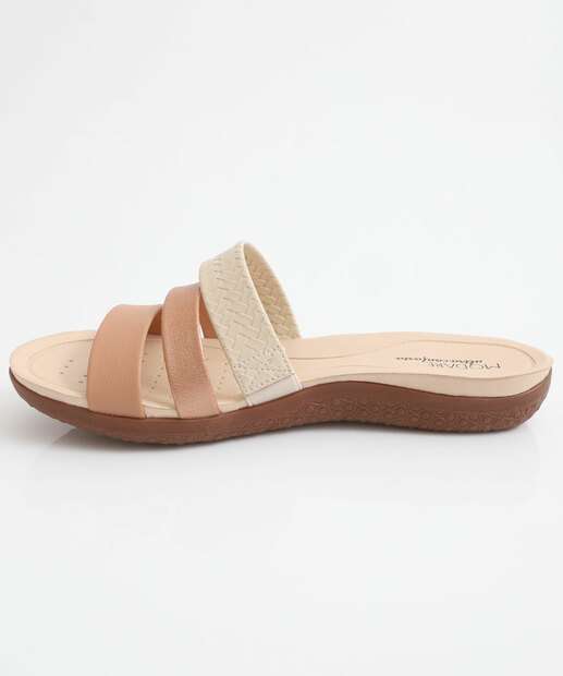 Rasteirinha Feminina Conforto Modare Rosê