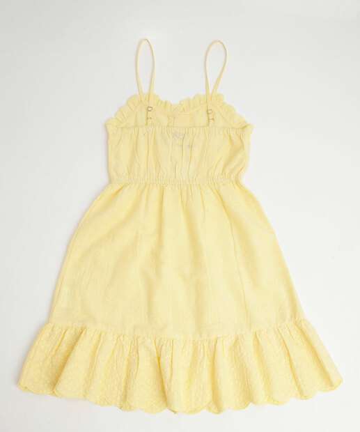 Vestido Juvenil Laise Botões Marisa Tam 4 a 16