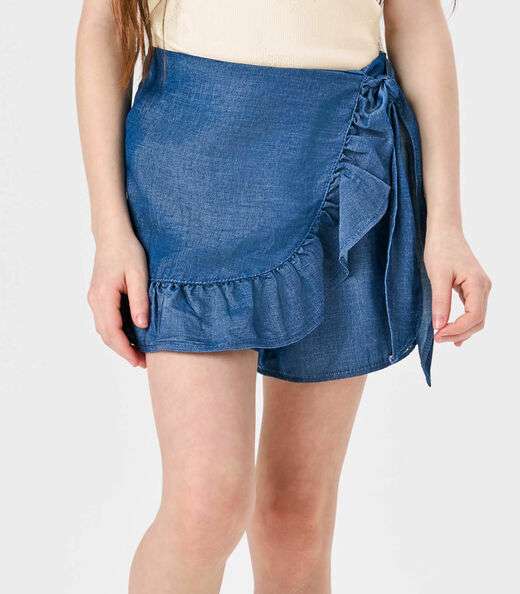 Conjunto Regata Com Shorts Saia Trick Nick Azul